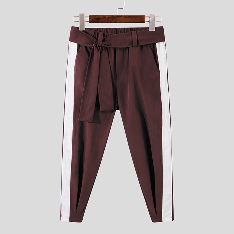 Quần Baggy Ghép Vải Thời Trang Cho Nam