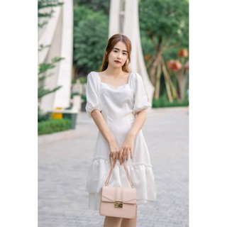 Đầm lụa sz M 350