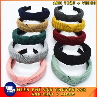 (ẢNH THẬT+VIDEO)Bờm turban hàn quốc,cài tóc vải cao cấp Hàn Quốc phù hợp rửa bát,đi học.