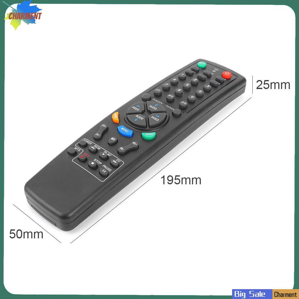 Điều Khiển Từ Xa Đa Năng 6 Trong 1 Cho Tv Dvd Vcr Sat Cd Aux