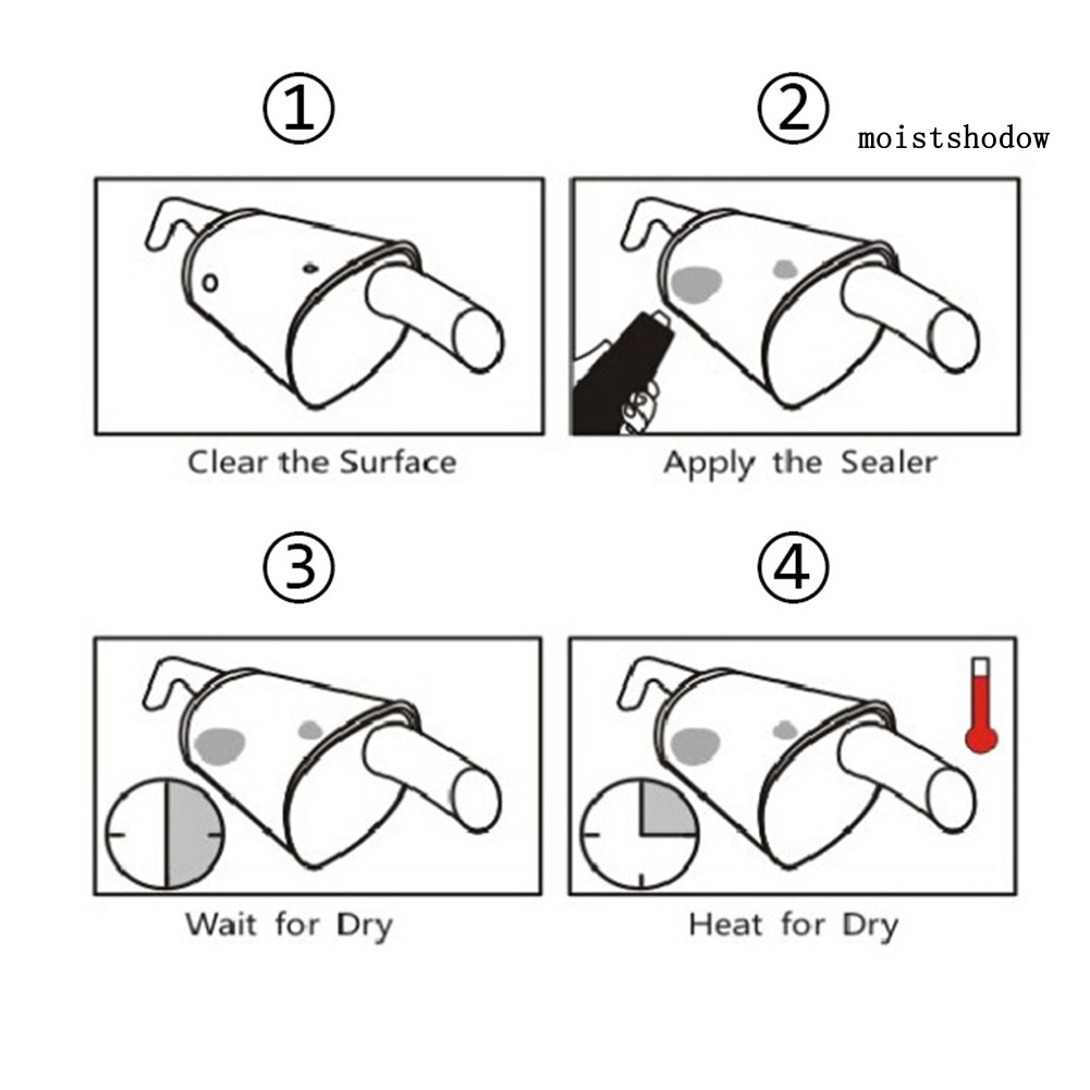 Băng Keo Dán Ống Xả Nhiệt Chống Nứt Cho Xe Hơi
