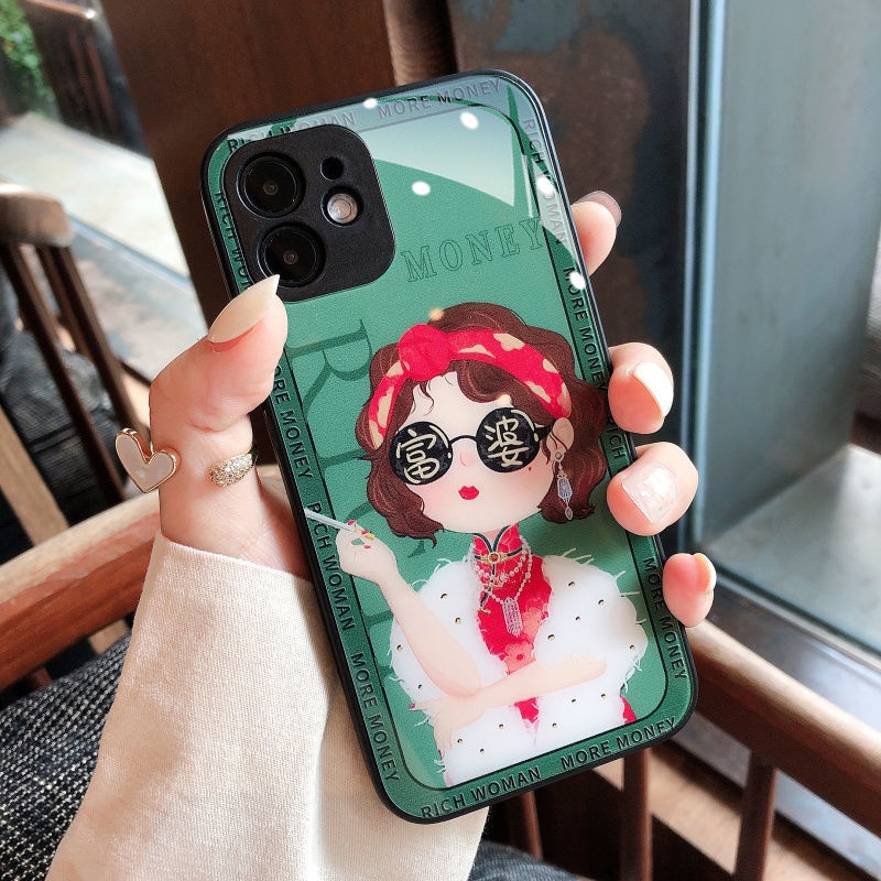 Ốp điện thoại thiết kế đáng yêu thích hợp cho IPHONE 12 13 11 PRO MAX X XS MAX XR 7 8 PLUS
