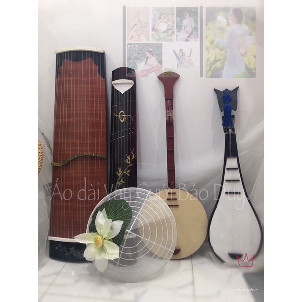 Đàn cổ cầm-  đạo cụ chụp ảnh