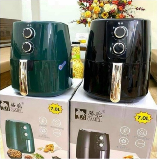Nồi chiên không dầu CAMEL 7 lít, LỖI 1 ĐỔI 1, Bảo hành chính hãng 12 tháng (shopgiatot.store)