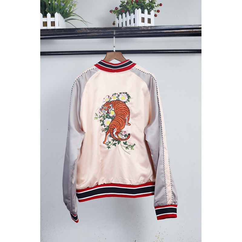 Áo khoác bomber thêu, áo bomber thêu 2 lớp cực chất