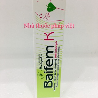 Kem bảo vệ dịu nhẹ Baifem K