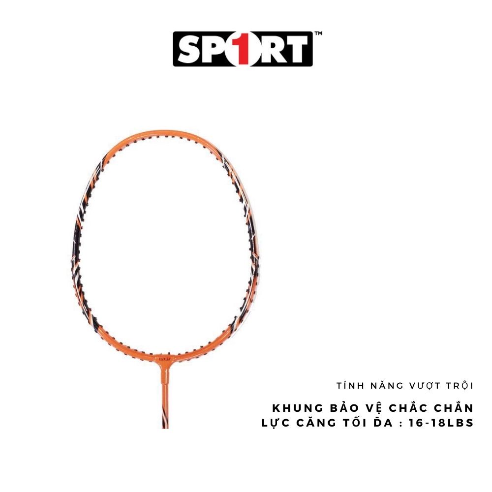 Vợt Cầu Lông Siêu Nhẹ, Khung Thép Chuyên Dụng, Đã Căng Sẵn Lưới AM NI080 Sport1