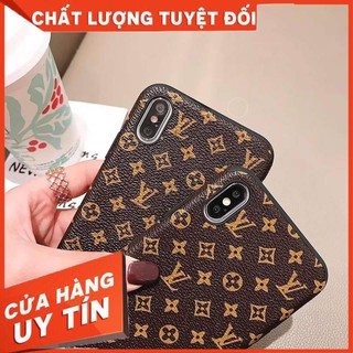 Ốp Iphone LV Giả Da Cực Sang dành cho iphone