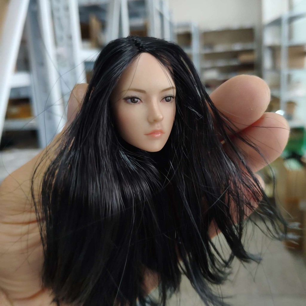 Đầu mô hình nữ SUPER DUCK SDH002 B 1/6 12"