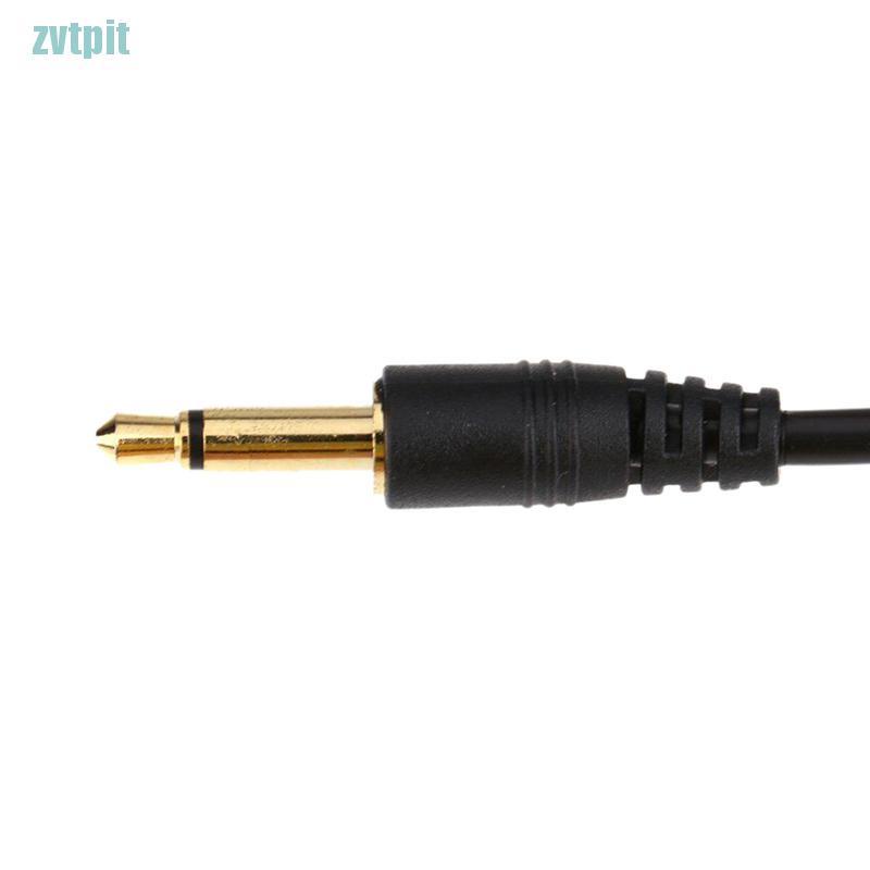 [ZVT] 3.5mm to Male PC Flash Sync Cable Screw Lock for Trigger Studio Light  PT