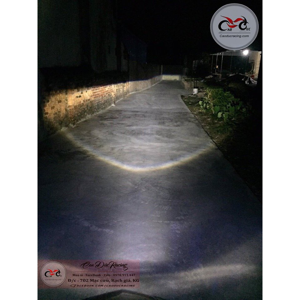 Bi cầu Mini Gương cầu mini lắp Như zin cho ex150 và nhiều dòng xe khác chân H4