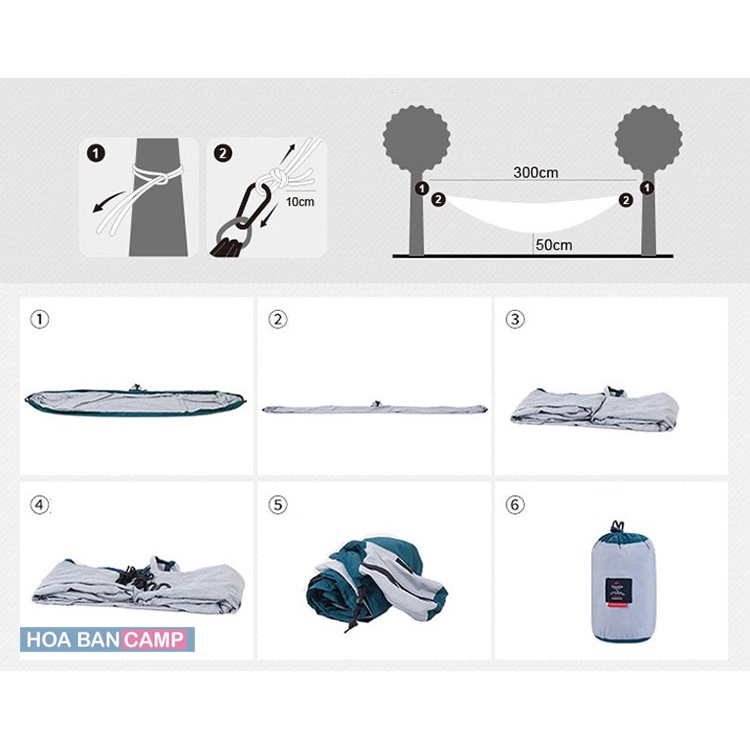 Võng Đơn Siêu Nhẹ NatureHike NH17D012-C