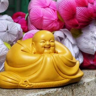 Phật Di lặc cao 18cm