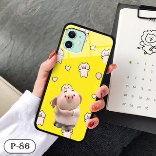 Ốp kính in hình cute Iphone 11