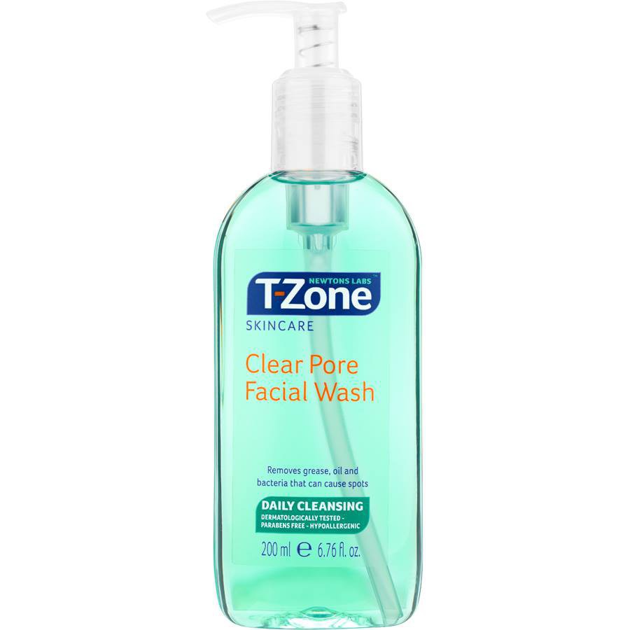 [Mã FMCGMALL -8% đơn 250K] Gel Rửa Mặt Làm Sạch Sâu Tinh Chất Tràm Trà T-Zone Clear Pore Facial Wash 200ml | BigBuy360 - bigbuy360.vn
