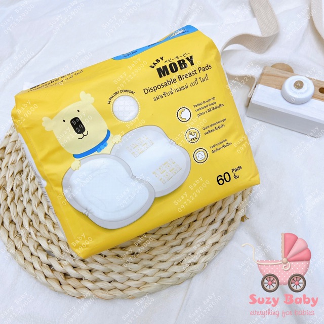 THẤM SỮA MOBY 60 MIẾNG