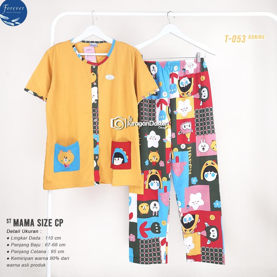 Bộ Đồ Ngủ Pijama Kiểu Babydoll Forever Sweet Mama Cp Thân Thiện Với Môi Trường Cho Nữ