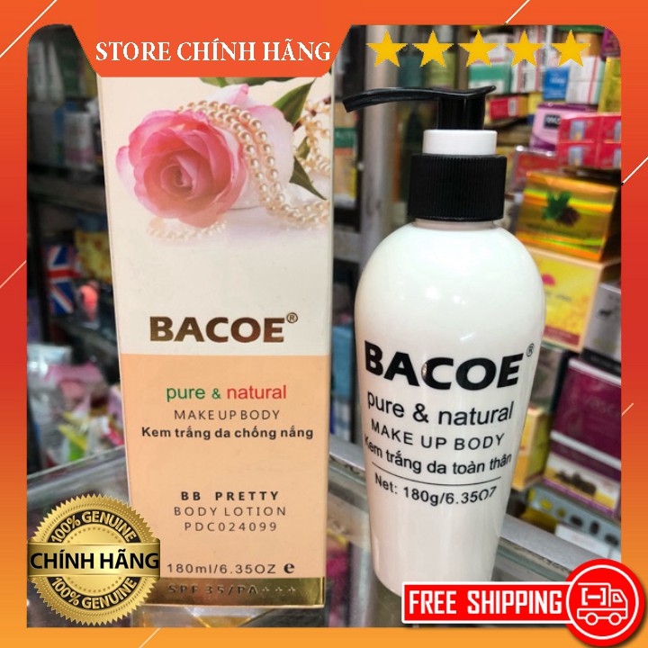 - KEM BACOE TRẮNG DA TOÀN THÂN CHỐNG NẮNG - Store Chính Hãng