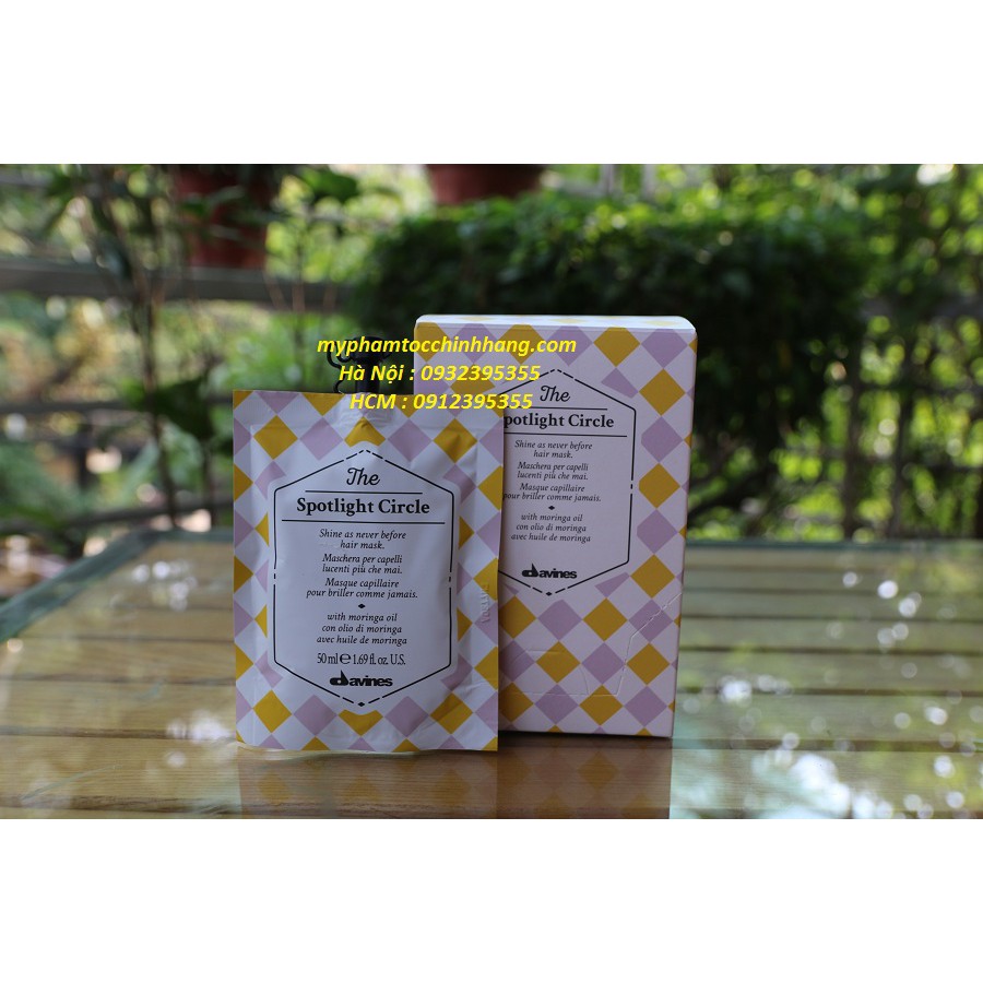 MẶT NẠ DAVINES TẠO BÓNG HOÀN HẢO THE SPOTLIGHT CIRCLE 50ML | BigBuy360 - bigbuy360.vn