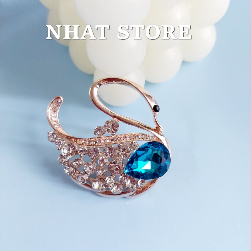 Ghim trâm cài áo đính đá thời trang Nhat Store