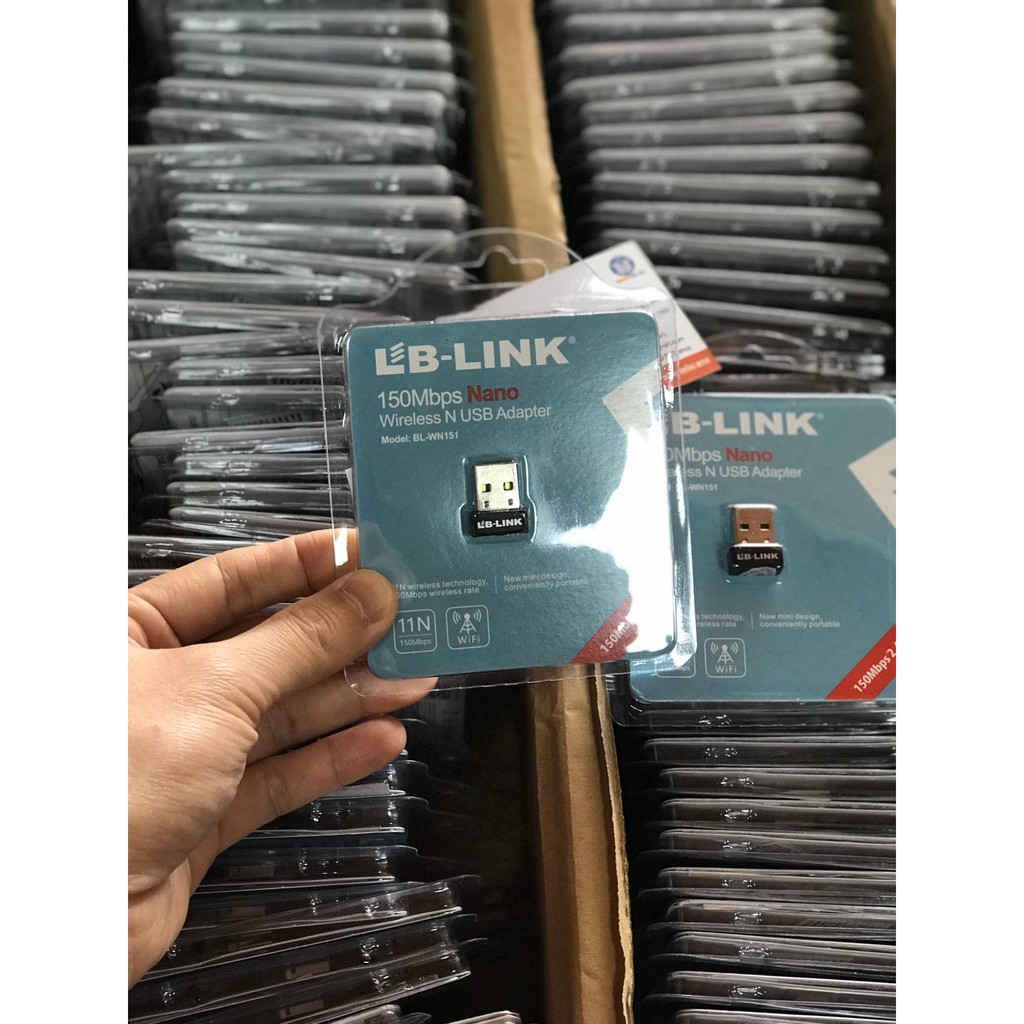 Combo 10c USB thu sóng wifi LB-Link tốc độ 150Mbps hàng chính hãng