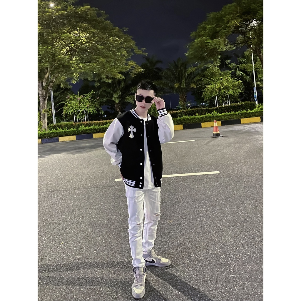 🔥Hot🔥Áo bomber Chrome Hearts hot trend Nam nữ New 2022