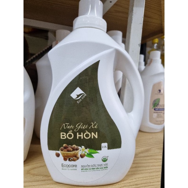Nước giặt xả bồ hòn Ecocare 2L