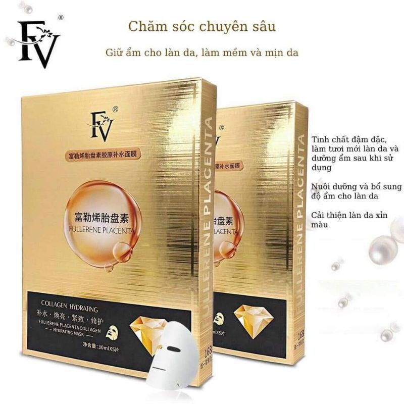 Bán sỉ 10 miếng mặt nạ lụa 24k golgzan | Thế Giới Skin Care