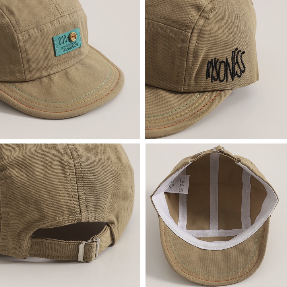 Mũ Lưỡi Trai Vành Mềm Thêu Chữ Dành Cho Bé