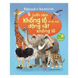 Big book - cuốn khổng lồ về các loài động vật khổng lồ