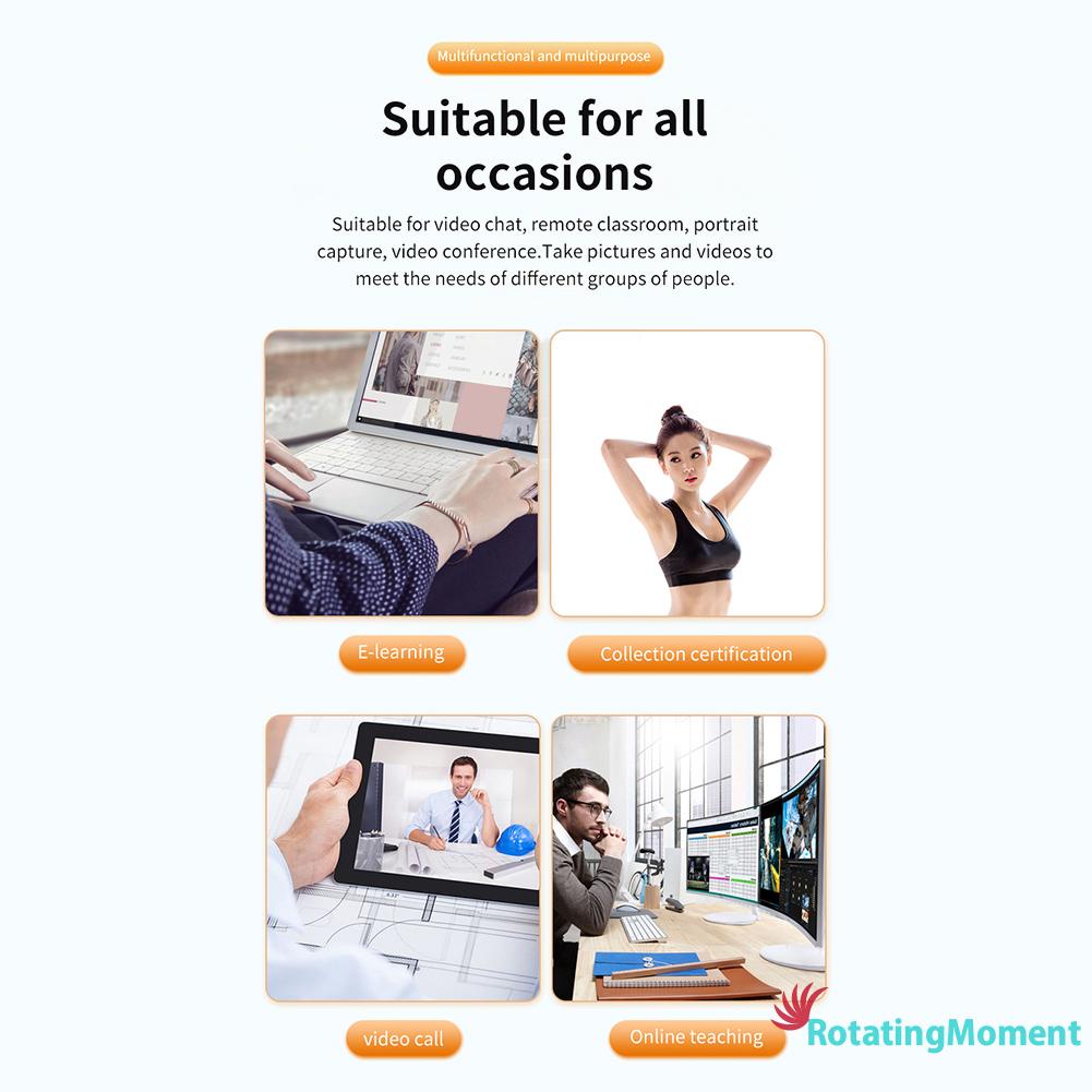 Webcam 1080p Hd Usb Có Micro Chống Ồn Toàn Diện Cho Pc | BigBuy360 - bigbuy360.vn