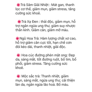 Trà thảo mộc dưỡng nhan Mộc Việt