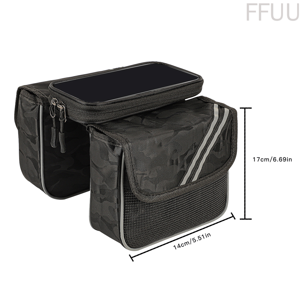 Túi Đựng Điện Thoại Gắn Khung Xe Đạp Tiện Lợi