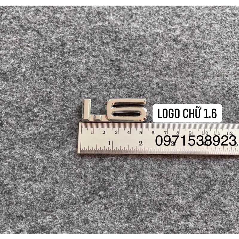 LOGO CHỮ 1.5, 1.6, 1.8, 2.0, 2.5, 2.7, 2.8 CAO CẤP GIÁ RẺ DÁN XE