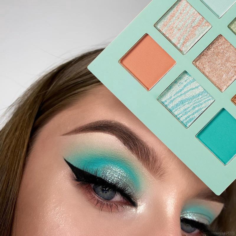 (Hàng Mới Về) Bảng Phấn Mắt Handaiyan 9 Màu Tông Lì Và Nhũ Kim Tuyến | BigBuy360 - bigbuy360.vn