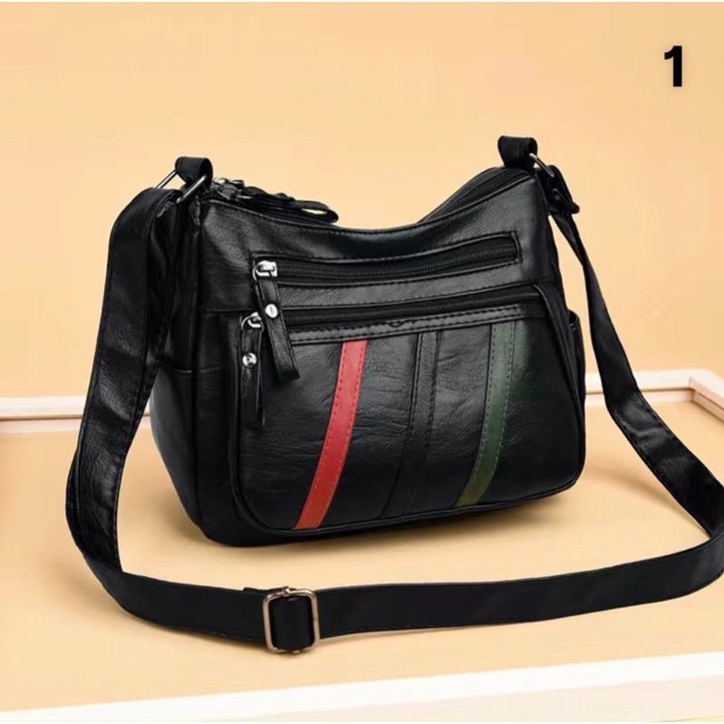 Túi xách da mềm đẹp đeo chéo thời trang cao cấp - A&ESHOP 66586