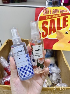 (Auth - Đủ mùi) Xịt body Bath & Body Works mini 88ml