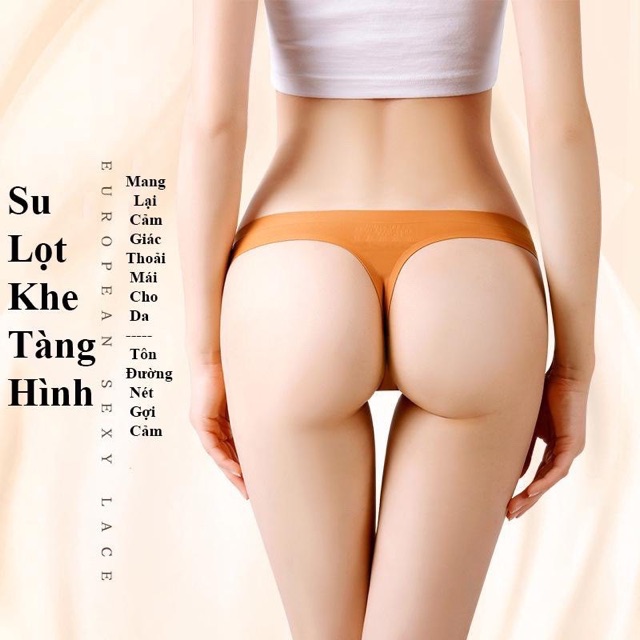 Quần Lót Lọt Khe Đúc Su Tàng Hình Cuốn Hút, Gợi Cảm