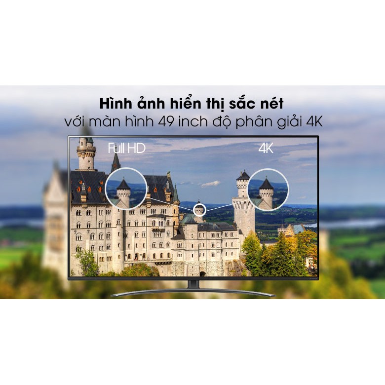 Smart Tivi NanoCell LG 4K 49 inch 49NANO81TNA | BigBuy360 - bigbuy360.vn