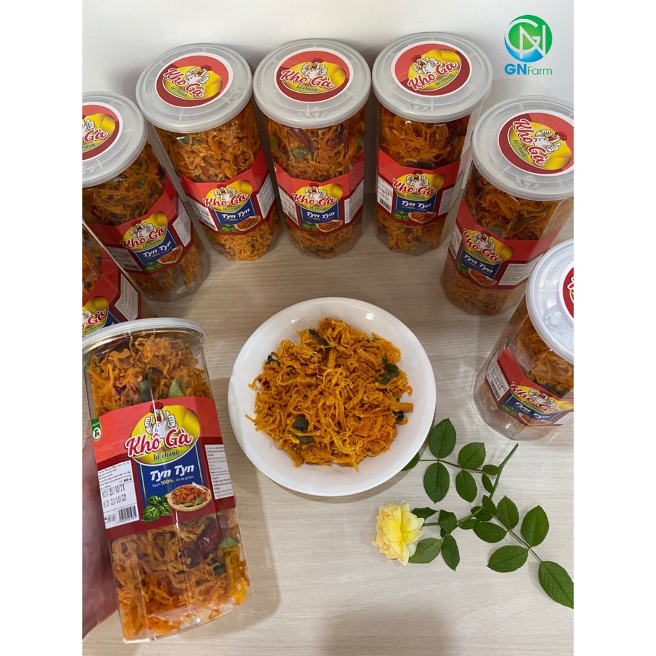 Khô Gà Lá Chanh Xé Cay Giòn Dai Ăn Là Ghiền - Hũ 250g | BigBuy360 - bigbuy360.vn
