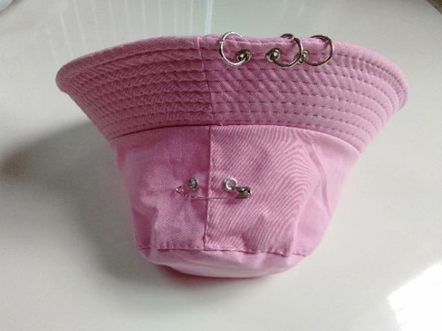 NÓN BUCKET PHỐI KHOEN VÀ GIM BĂNG