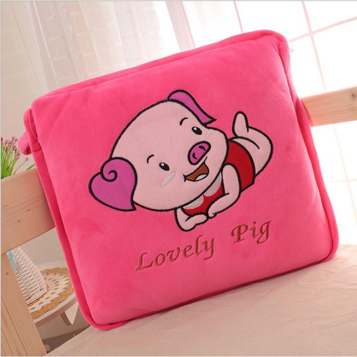 gối mền 2 trong 1 kitty - gối 2 trong 1 hello kitty