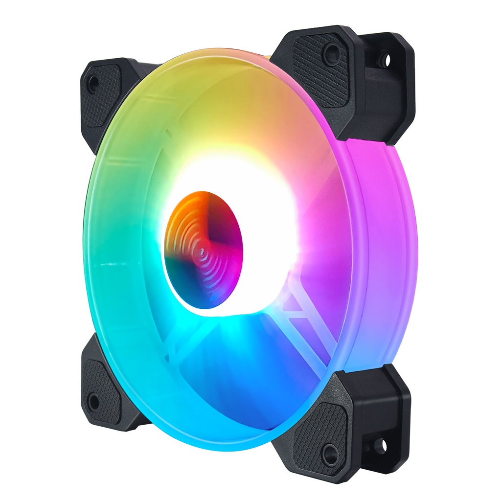 Quạt Tản Nhiệt, Fan Led RGB Coolmoon Y1 - Đồng Bộ Hub Coolmoon
