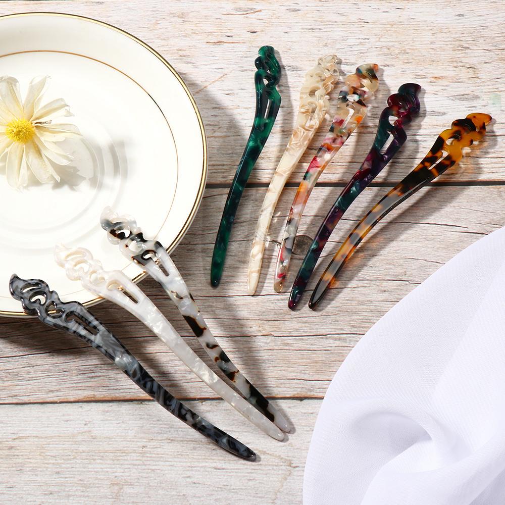 Trâm Cài Tóc Phong Cách Retro Thanh Lịch Thời Trang