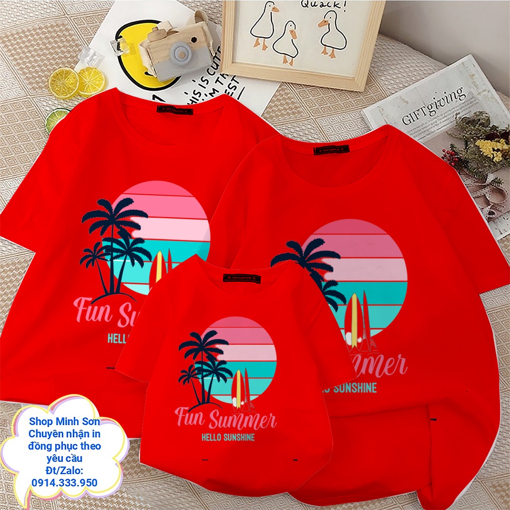 🎼🌻🎼 VIDEO ÁO GIA ĐÌNH SIÊU ĐẸP, ÁO ĐI BIỂN CHẤT COTTON LOẠI 1 ĐỦ MÀU ĐỦ SIZE