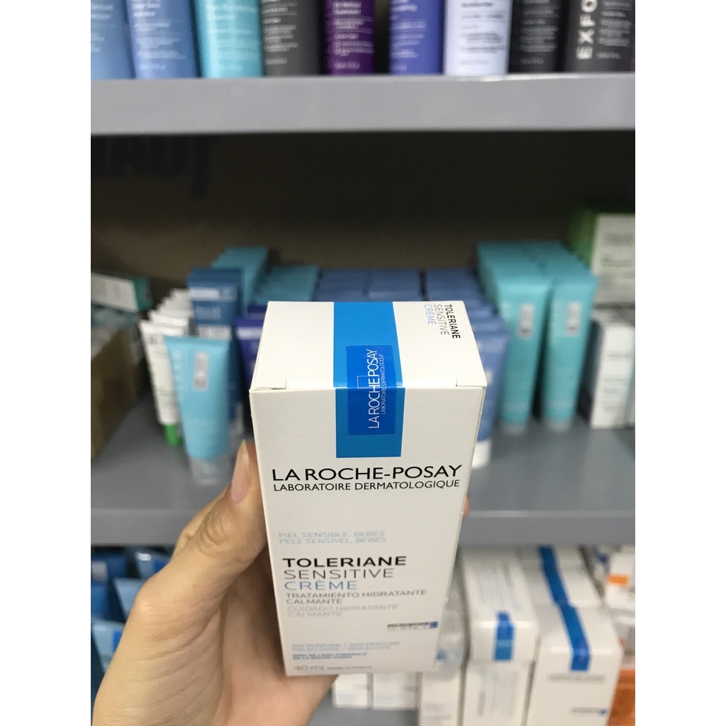 Kem Dưỡng La Roche-Posay Toleriane Sensitive Crème Moisturiser làm dịu & bảo vệ cho da nhạy cảm 40ml