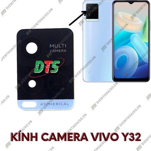 Kính camera vivo y32 kèm keo dán