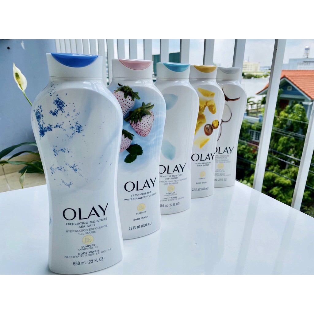 Sữa tắm Olay Mỹ 650ml