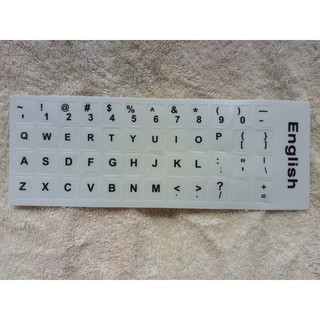 Miếng dán phím tiếng anh quốc tế dùng cho tất cả bàn phím máy tính PC/laptop