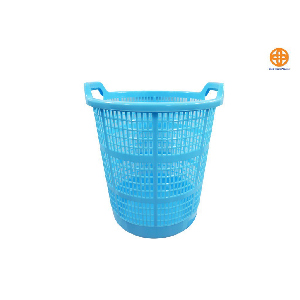 Sọt nhựa đựng quần áo, đồ chơi Việt Nhật miệng tròn cao 45/50cm